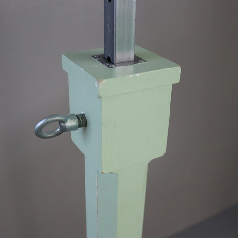 A126 T字スタンドディスプレイラック ウッド×アイアン 什器 高さ113㎝ 幅60㎝ 奥行40㎝