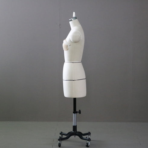 B157 トルソ 女性 キャスター付き 什器 高さ137㎝ 幅46㎝ 奥行46㎝