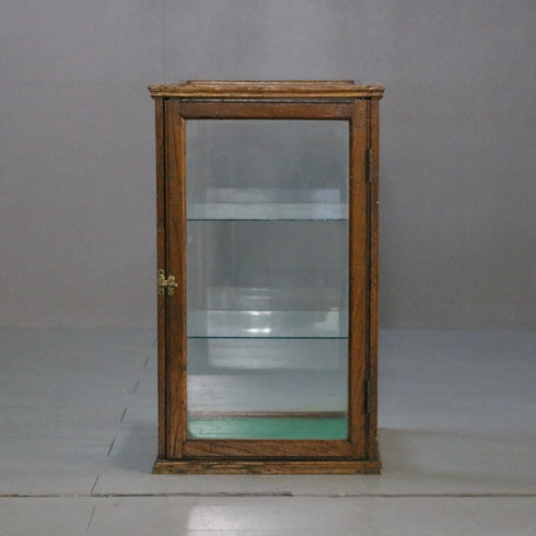 C160 アンティーク ガラスショーケース