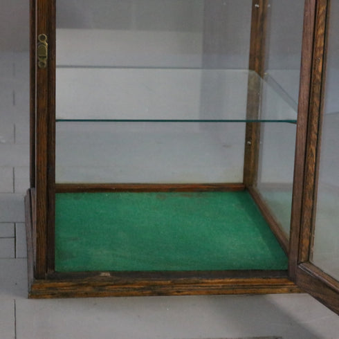 C160 アンティーク ガラスショーケース