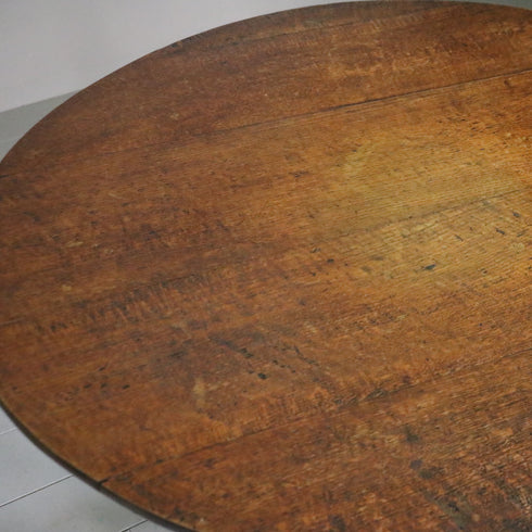 C162 アンティーク ラウンドテーブル