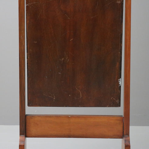 D163 アンティーク スタンドミラー