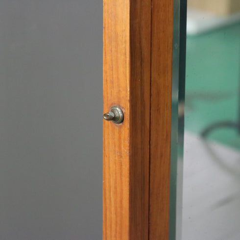 D163 アンティーク スタンドミラー