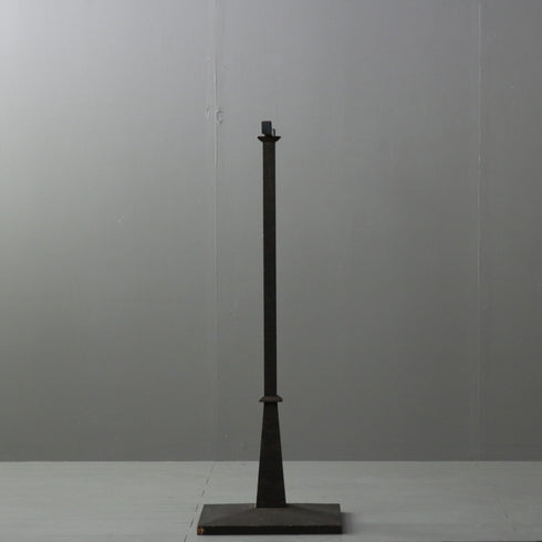 A166 T字ハンガーラック ウッド×アイアン 什器 高さ114㎝ 幅60㎝ 奥行40㎝