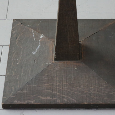 A166 T字ハンガーラック ウッド×アイアン 什器 高さ114㎝ 幅60㎝ 奥行40㎝