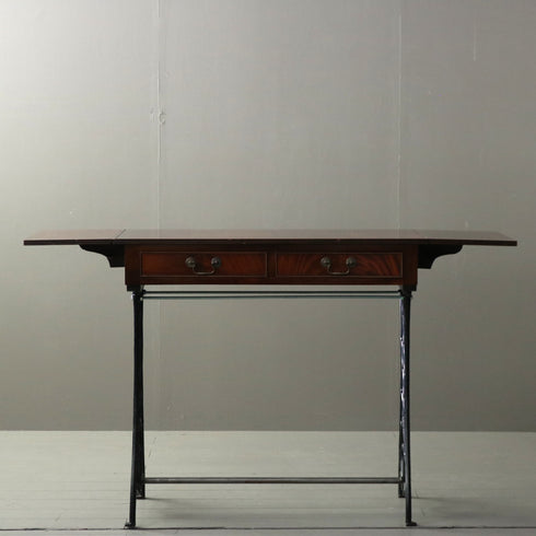 C171 アンティーク ドロップリーフテーブル リメイク展示台