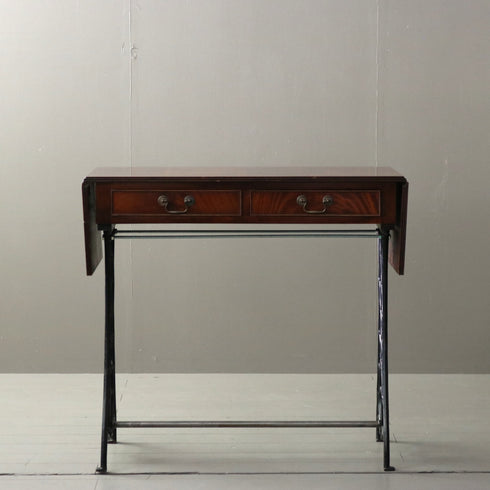 C171 アンティーク ドロップリーフテーブル リメイク展示台