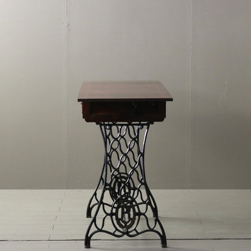 C171 アンティーク ドロップリーフテーブル リメイク展示台