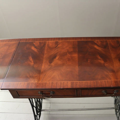 C171 アンティーク ドロップリーフテーブル リメイク展示台