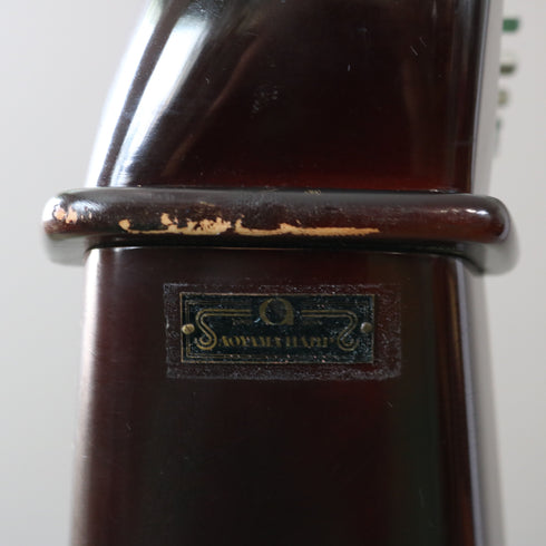 ヴィンテージ 青山ハープ アイリッシュハープ 34弦 130B H143/W37/D65 【配送ランクC】【C929】