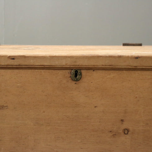 C179 ブランケットボックス 木製 イギリス輸入家具 キャスター付き 高さ53㎝ 幅98㎝ 奥行50㎝