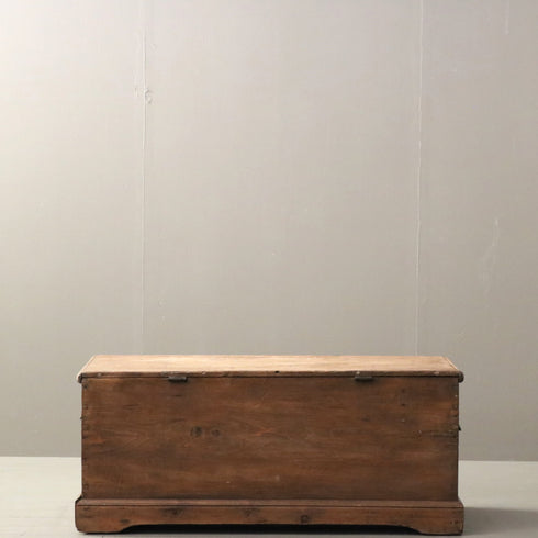 C180 ブランケットボックス 木製 イギリス輸入家具 高さ43㎝ 幅102㎝ 奥行52㎝