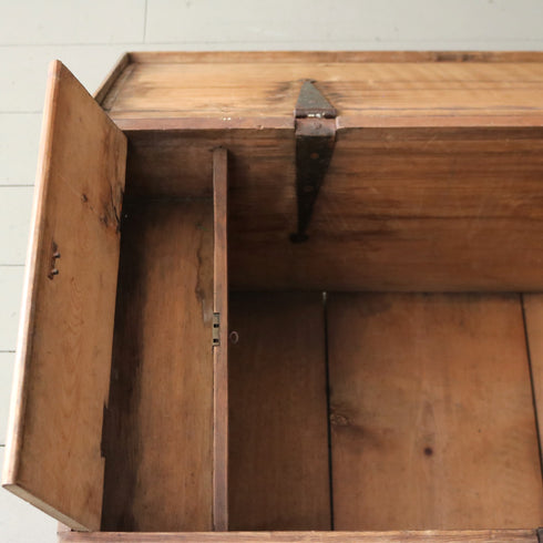 C180 ブランケットボックス 木製 イギリス輸入家具 高さ43㎝ 幅102㎝ 奥行52㎝