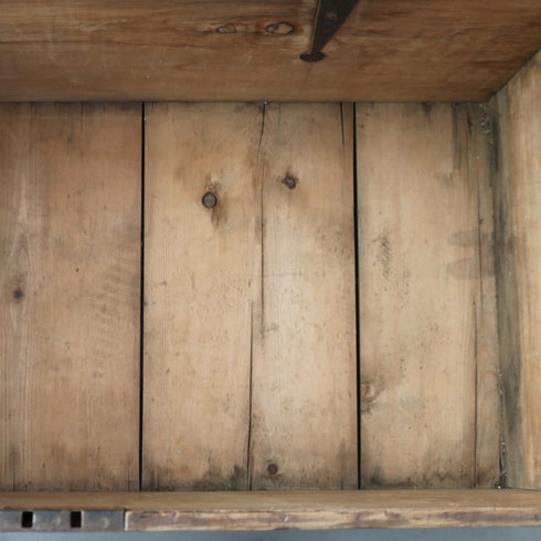 C180 ブランケットボックス 木製 イギリス輸入家具 高さ43㎝ 幅102㎝ 奥行52㎝