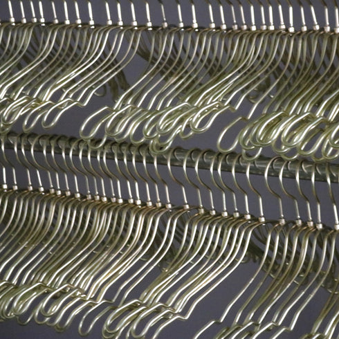 ハンガー 金属製 100本 H23/W38/D5 【E213】