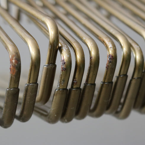 E223 スラックスハンガー 金属製 75本 H12/W30/D0.5