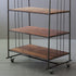 オープンシェルフ 『JOURNAL STANDARD FURNITURE』 ウッド×アイアン 高さ153㎝ 幅80㎝ 奥行き56㎝ 【配送ランクD】【C954】