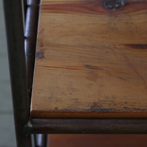 オープンシェルフ 『JOURNAL STANDARD FURNITURE』 ウッド×アイアン 高さ153㎝ 幅80㎝ 奥行き56㎝ 【配送ランクD】【C954】