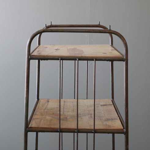 オープンシェルフ 『JOURNAL STANDARD FURNITURE』 ウッド×アイアン 高さ153㎝ 幅80㎝ 奥行き56㎝ 【配送ランクD】【C954】