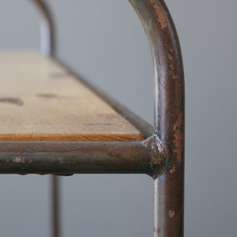 オープンシェルフ 『JOURNAL STANDARD FURNITURE』 ウッド×アイアン 高さ153㎝ 幅80㎝ 奥行き56㎝ 【配送ランクD】【C954】