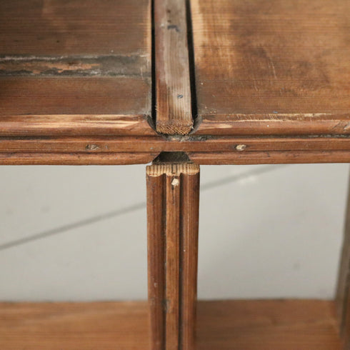 C227 ウォールシェルフ 木製 ヴィンテージ 高さ46㎝幅116㎝ 奥行14㎝