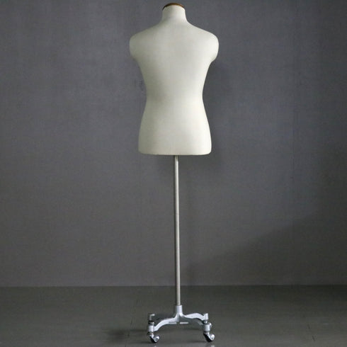 B229 トルソ 男性 什器 キャスター付き 高さ164㎝ 幅42㎝ 奥行31㎝