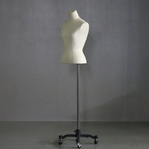 B230 トルソ 女性 キャスター付き 什器 高さ145㎝ 幅34㎝ 奥行31㎝