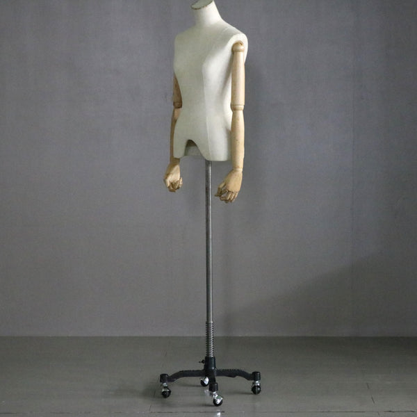 B231 トルソ 女性 キャスター付き 什器 高さ165㎝ 幅40㎝ 奥行31㎝