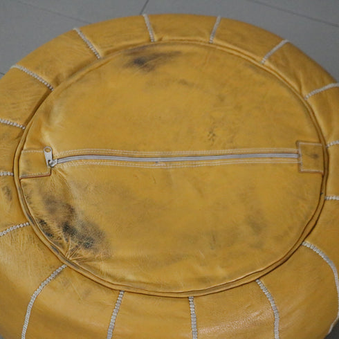 C249 オットマン レザー 高さ20㎝ 幅55㎝ 奥行53㎝