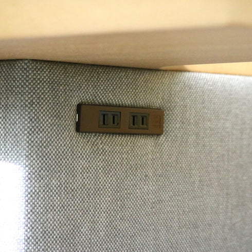 C251 コクヨ インターバルソファ 2.5サイドタイプ 木製 ファブリック 高さ125㎝ 幅98㎝ 奥行90㎝