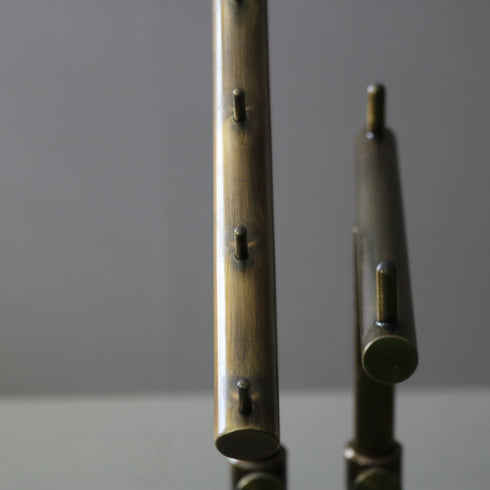 A254 2wayハンガーラック 伸縮 金属製 什器 最小高103㎝幅55㎝奥行39㎝