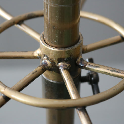 A257 ラウンドハンガーラック 金属製 什器 高さ165㎝幅49㎝奥行49㎝