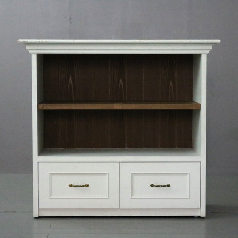 C264 引き出し付きシェルフ 木製 什器 高さ103㎝ 幅114㎝ 奥行き57㎝