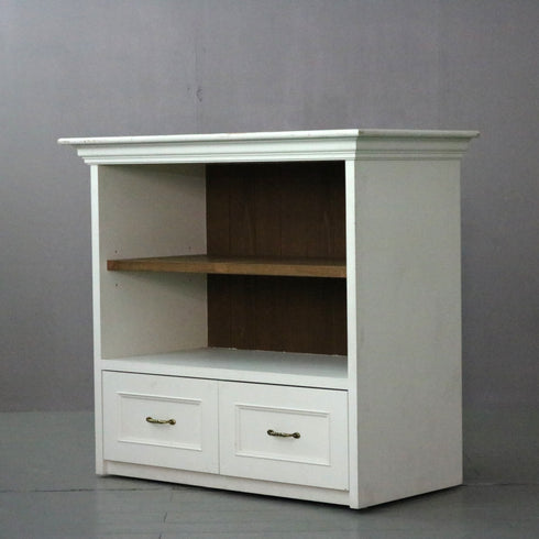 C264 引き出し付きシェルフ 木製 什器 高さ103㎝ 幅114㎝ 奥行き57㎝