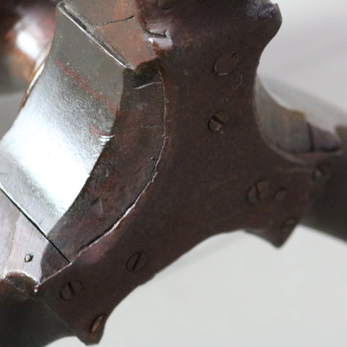 C269 折り畳み式サイドテーブル 木製 輸入家具 高さ55㎝ 幅60㎝ 奥行き60㎝