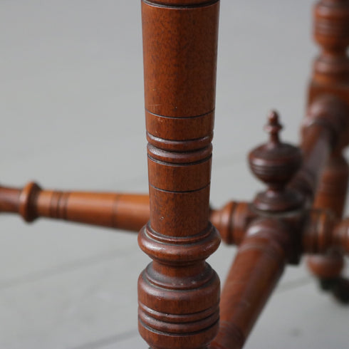 C271 オクトゴナルテーブル 木製 イギリス輸入家具 高さ73㎝ 幅60㎝ 奥行60㎝