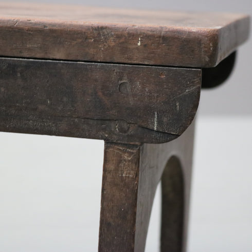 C275 ミルクスツール 木製 イギリス輸入家具 高さ26㎝ 幅34㎝ 奥行25㎝