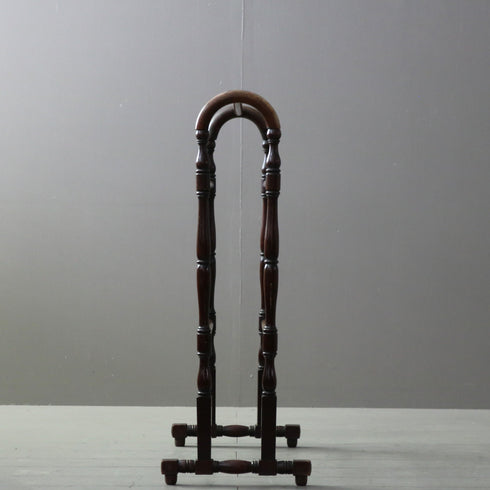 C276 タオルハンガー 木製 イギリス輸入家具 高さ80㎝ 幅67㎝ 奥行30㎝