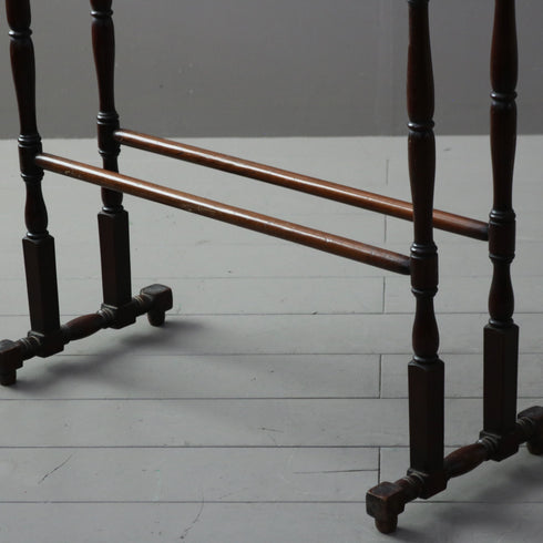 C276 タオルハンガー 木製 イギリス輸入家具 高さ80㎝ 幅67㎝ 奥行30㎝