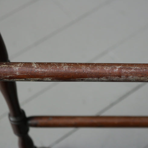 C276 タオルハンガー 木製 イギリス輸入家具 高さ80㎝ 幅67㎝ 奥行30㎝