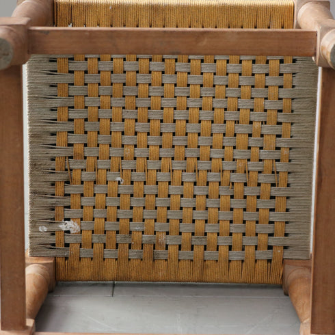 C278 フットスツール 木製 イギリス輸入家具 高さ29㎝ 幅30㎝ 奥行30㎝