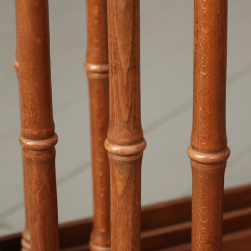 C287 ネストテーブル 木製 イギリス輸入家具 高さ63㎝ 幅55㎝ 奥行37㎝