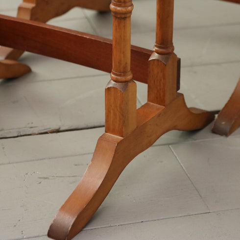 C288 ネストテーブル 木製 イギリス輸入家具 高さ56㎝ 幅49㎝ 奥行34㎝