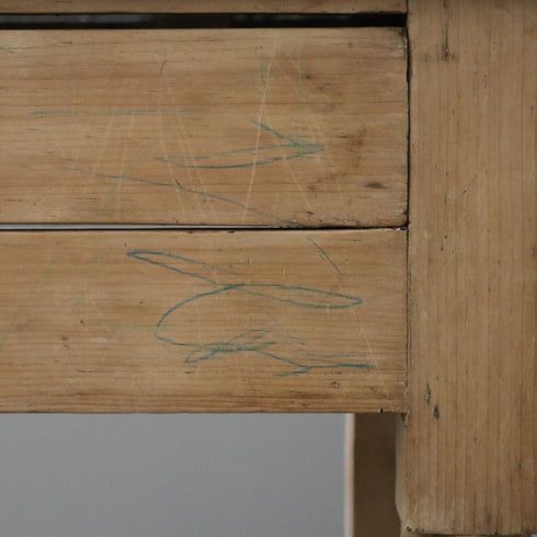 C292 アンティークデスク 木製 イギリス輸入家具 高さ74㎝ 幅89㎝ 奥行45㎝