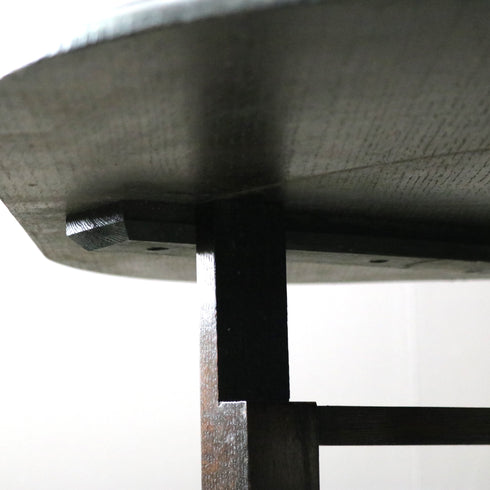 C293 ゲートレッグテーブル 木製 イギリス輸入家具 高さ75㎝ 幅125㎝ 奥行84㎝