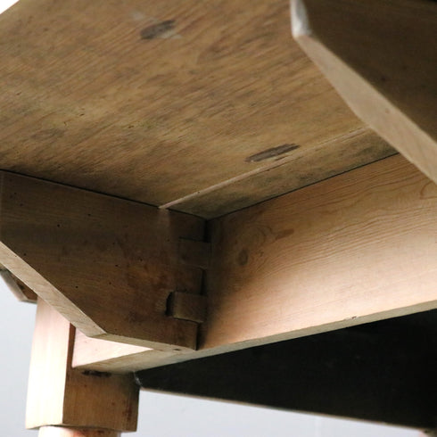 C295 バタフライテーブル 木製 イギリス輸入家具 高さ72㎝ 幅117㎝ 奥行109㎝