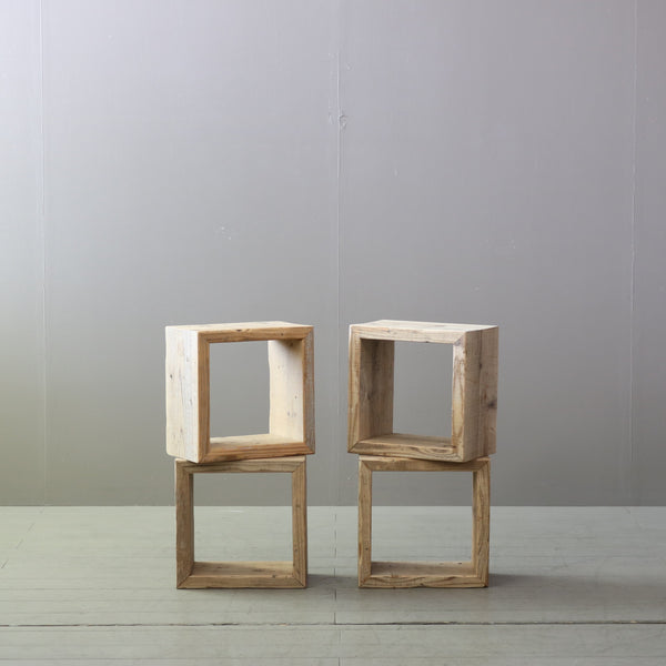 【C1009】 ウッドボックス 小 H34/W34/D20