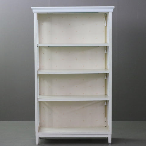 C302 オープンシェルフ 白 木製 什器 高さ152㎝ 幅90㎝ 奥行き45㎝