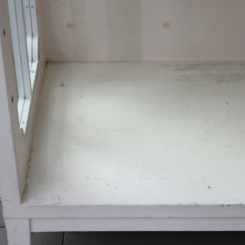 C302 オープンシェルフ 白 木製 什器 高さ152㎝ 幅90㎝ 奥行き45㎝