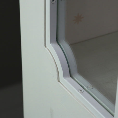 C302 オープンシェルフ 白 木製 什器 高さ152㎝ 幅90㎝ 奥行き45㎝